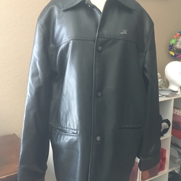 A Emporio Leather Jacket - Picture 1 of 4